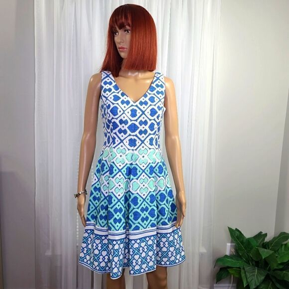 JUST...Taylor 100% Cotton Dress 2 - Picture 2 of 9